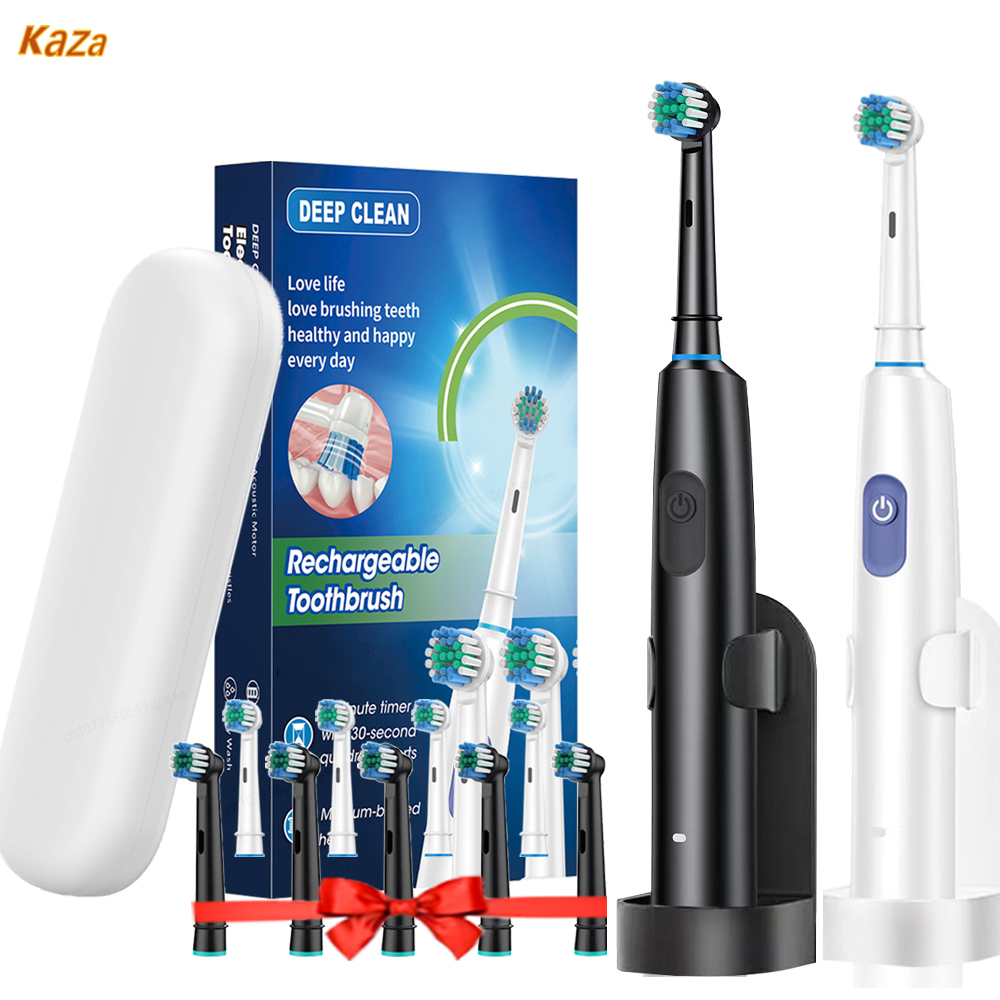 Teeth Whitening Kit - Tutucu ile Elektrikli Diş Fırçası Yetişkin
