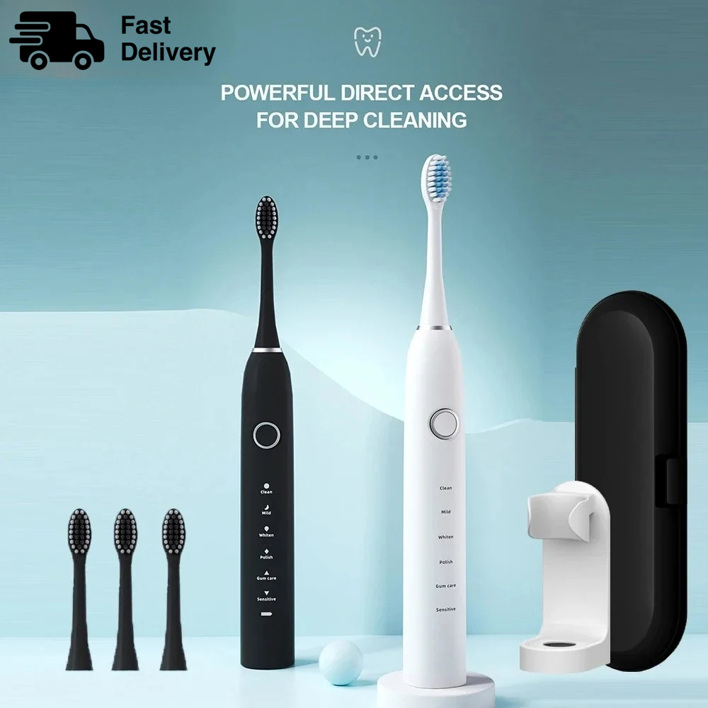 Teeth Whitening Kit - KLXKLX Sonic Elektrikli Diş Fırçası IPX7